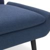gaudi blue sofabed seat detail