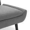 gaudi grey sofabed seat detail