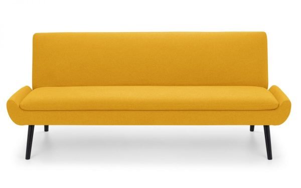 gaudi mustard sofabed front