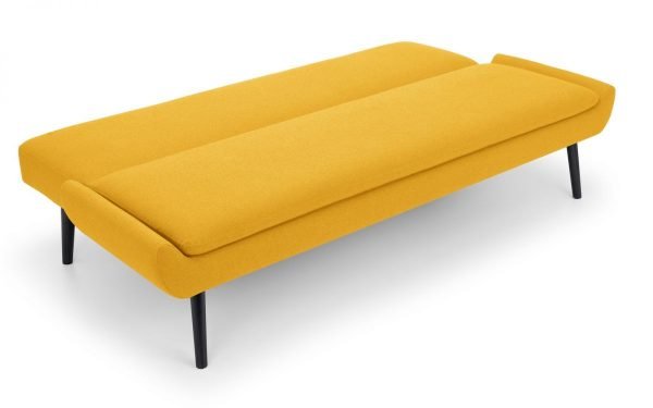 gaudi mustard sofabed open