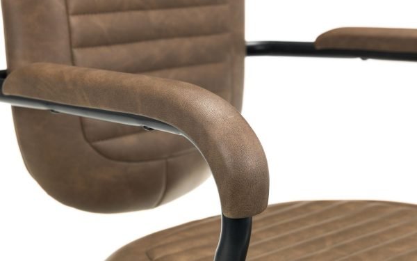 gehry swivel chair arm detail