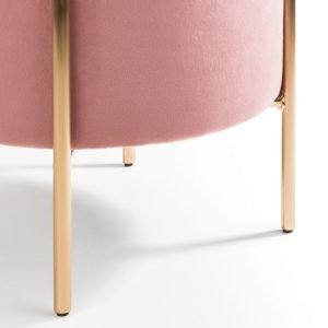 harrogate pink stool leg detail