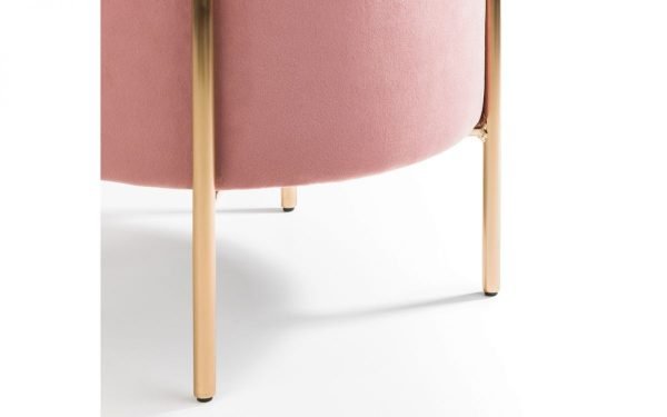 harrogate pink stool leg detail