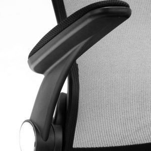 imola office chair lifted arm detail