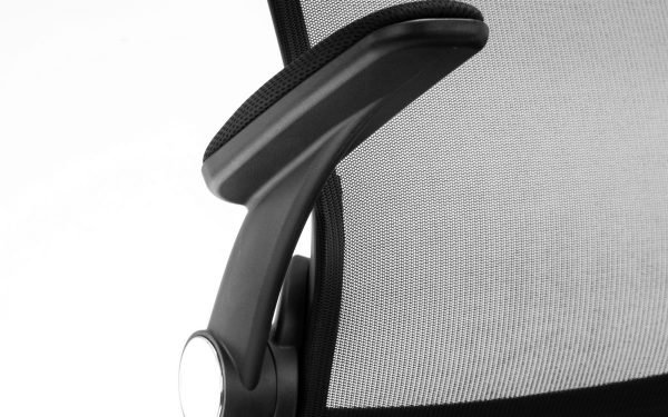 imola office chair lifted arm detail