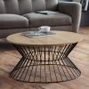 jersey light oak coffee table roomset