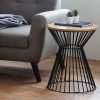 jersey light oak lamp table roomset