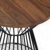 jersey walnut lamp table top detail