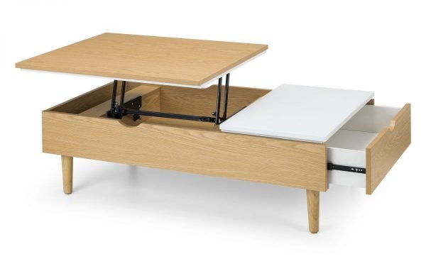 latimer lift up coffee table open