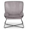 mila chair grey front