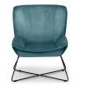 mila chair teal front