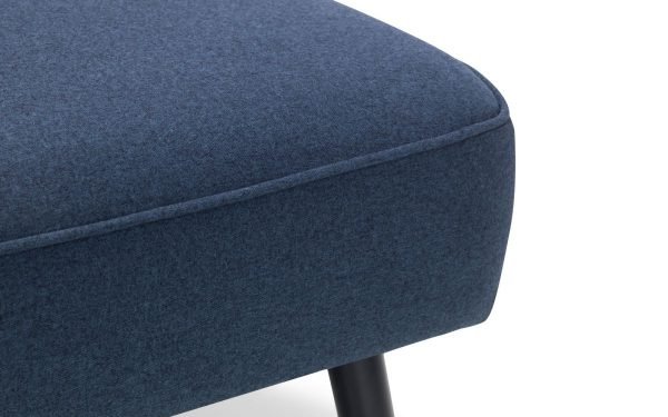 miro blue sofabed seat detail