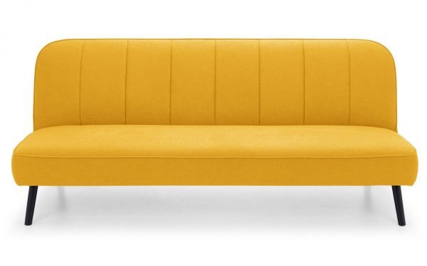 miro mustard sofabed front