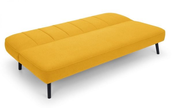 miro mustard sofabed open