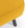 miro mustard sofabed piping detail