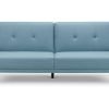 monza blue sofabed front