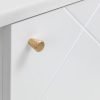 moritz white tv cabinet handle detail