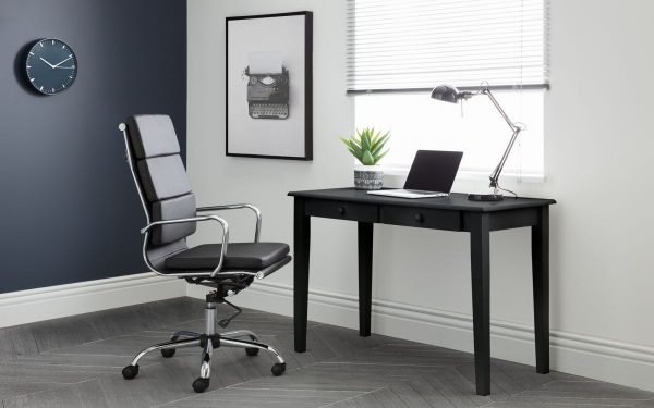 norton office chair carrington black desk roomset