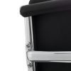 norton office chair chrome detail