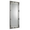 palais pewter lean to mirror