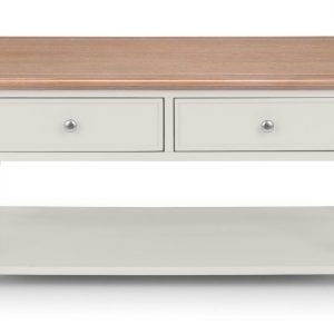 provence 2 drawer coffee table front