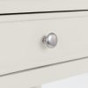 provence 2 drawer console table handle detail