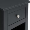 radley anthracite bedside detail