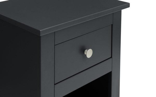 radley anthracite bedside detail