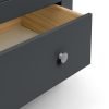 radley anthracite wardrobe drawer detail