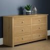 radley waxed pine 6 drawer chest roomset