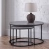 staten round nesting coffee tables roomset