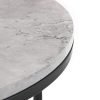 staten round nesting coffee tables top detail