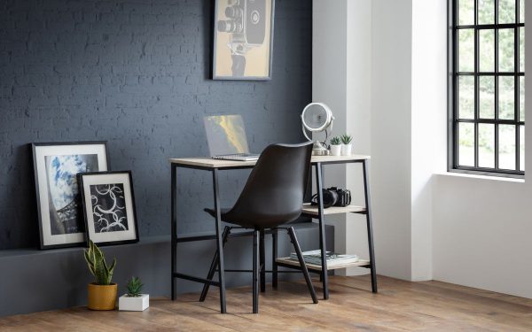 tribeca desk black kari chair roomset