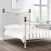 victoria bed stone white roomset