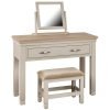 COB022 COB023 COB024 dressing table desk vanity mirror stool painted bedroom cobble ivory beige cream