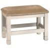 COB023 stool dressing table painted bedroom cobble ivory beige cream