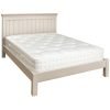 COB042 double bed 4ft6 panel bed frame  painted bedroom cobble ivory beige cream