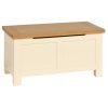 DPTPI painted blanket box end of bed storage bedroom oak top ivory x c default