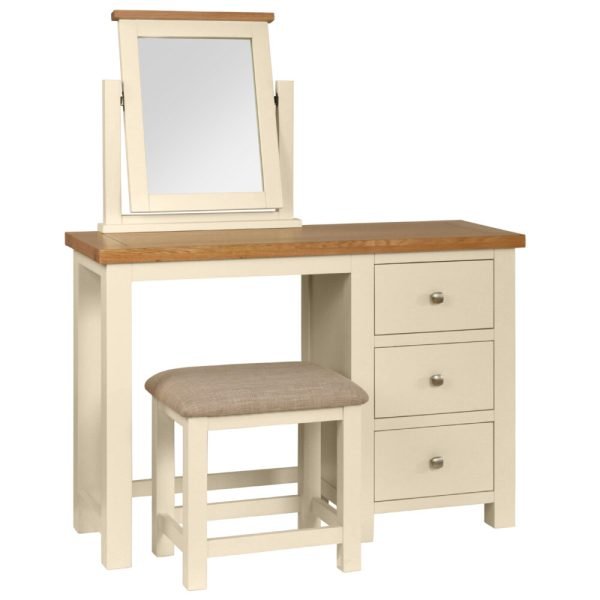 DPTPI DPTPI painted dressing table stool vanity mirror bedroom oak top ivory x c default