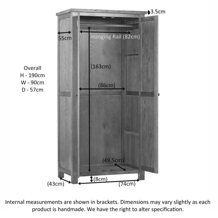Delphinus Ladies Double Wardrobe
