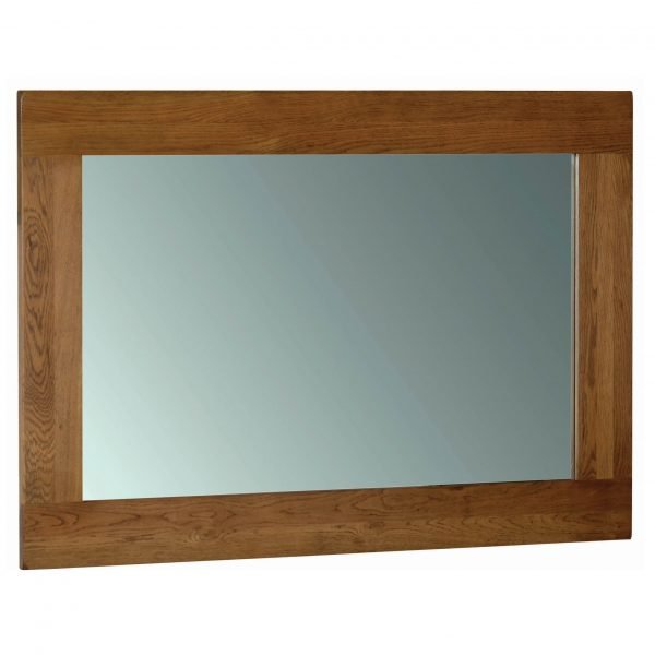 Devonshire Rustic Oak Large Wall Mirror