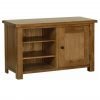 Devonshire Rustic Oak Standard Tv Cabinet scaled