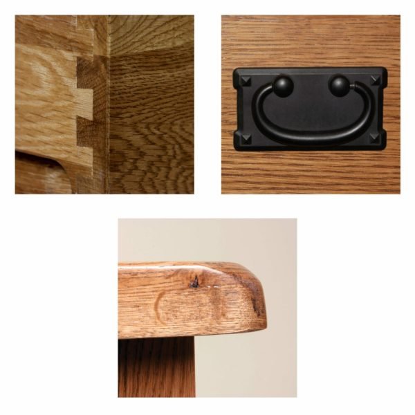 Dorado Rustic Oak Standard Tv Cabinet