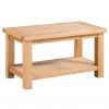 Dorset Oak Small Coffee Table With Shelf