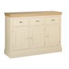 Lundy 3 Drawer Sideboard - Ivory