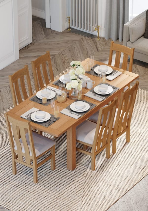 Large Extendable Dining Table