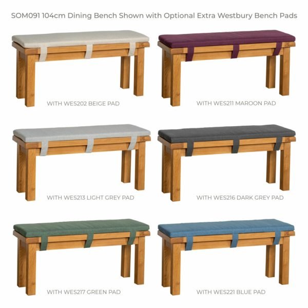 Large Oak Bench