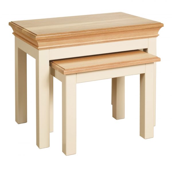 Lundy Nest Of Tables - Ivory
