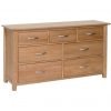 New Oak 3 Over 4 Chest