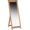 New Oak Cheval Mirror